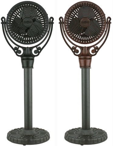 Fanimation Old Havana Fan w/ Pedestal (Damp Location Approved)
