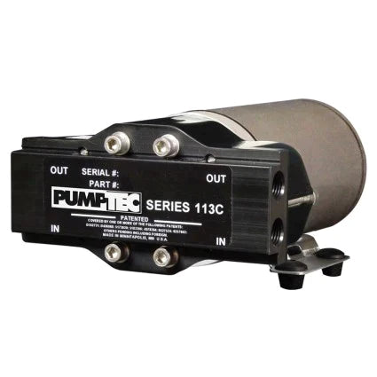 Pumptec 113C PN 81572 1200 PSI Pump w/ 120 volt  motor for high pressure misting systems