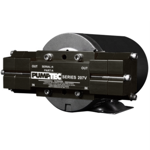 Pumptec 207V 125/M18 Pump 120/230 Pump & Motor 500 PSI 1.29 GPM Flow PN 80062