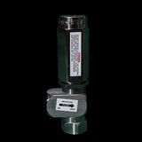 Durable 316 stainless steel pressure regulator for small boat desalination, 1000 PSI, designed for reliable pressure control in compact watermaker setups