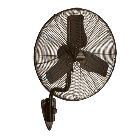24" Oscillating Misting Fan w/ Mist Ring & Ruby Nozzles (Oil Rubbed Bronze)