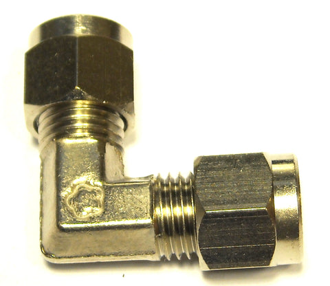 1/4" Compression  Elbow  Nickel Plated Brass (C190)
